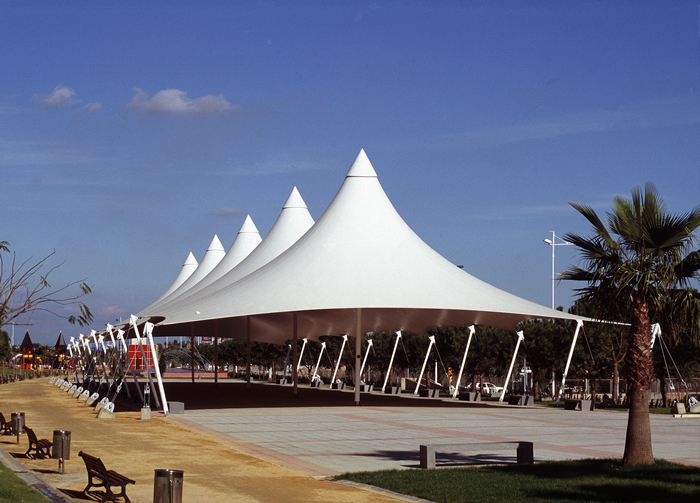 tensile membrane structure,steel structure,roof canopy,Air Dome