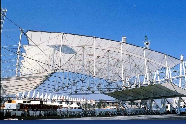 membrane structure,tensile membrane structure,canopy,inflated domes,roof canopy,steel structure